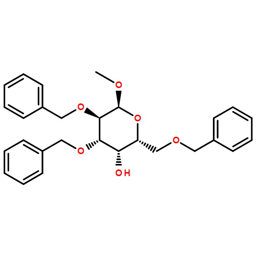 α-D-Galactopyranoside, methyl 2,3,6-tris-O-(phenylmethyl)-