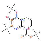 11-Oxa-2,4,9-triazatridecanoic acid, 8-carboxy-4-[(1,1-dimethylethoxy)carbonyl]-3-imino-12,12-dimethyl-10-oxo-, 1-(1,1-dimethylethyl) ester, (8S)-