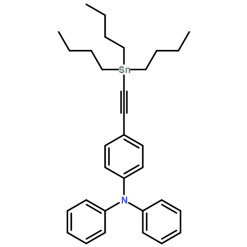 Benzenamine, N,N-diphenyl-4-[2-(tributylstannyl)ethynyl]-
