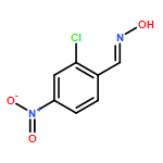Benzaldehyde, 2-chloro-4-nitro-, oxime
