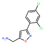 5-Isoxazolemethanamine, 3-(2,4-dichlorophenyl)-