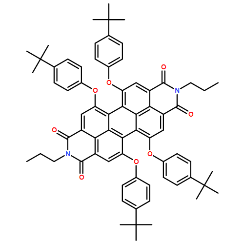 Anthra[2,1,9-def:6,5,10-d'e'f']diisoquinoline-1,3,8,10(2H,9H)-tetrone, 5,6,12,13-tetrakis[4-(1,1-dimethylethyl)phenoxy]-2,9-dipropyl-