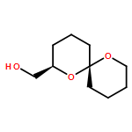 1,7-Dioxaspiro[5.5]undecane-2-methanol, (2R,6R)-rel-