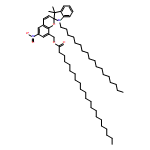 Docosanoic acid, (1',3'-dihydro-3',3'-dimethyl-6-nitro-1'-octadecylspiro[2H-1-benzopyran-2,2'-[2H]indol]-8-yl)methyl ester