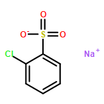 Benzenesulfonic acid, 2-chloro-, sodium salt