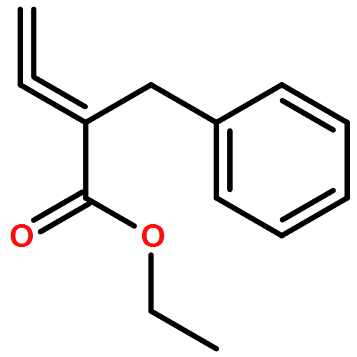 Benzenepropanoic acid, α-ethenylidene-, ethyl ester