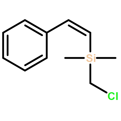 Silane, (chloromethyl)dimethyl(2-phenylethenyl)-, (Z)-