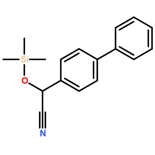 [1,1'-Biphenyl]-4-acetonitrile, α-[(trimethylsilyl)oxy]-