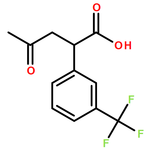 Benzeneacetic acid, α-(2-oxopropyl)-3-(trifluoromethyl)-