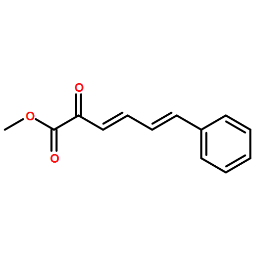 3,5-Hexadienoic acid, 2-oxo-6-phenyl-, methyl ester, (3E,5E)-