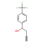 Benzenemethanol, α-2-propyn-1-yl-4-(trifluoromethyl)-