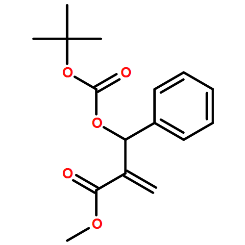 Benzenepropanoic acid, β-[[(1,1-dimethylethoxy)carbonyl]oxy]-α-methylene-, methyl ester