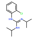 Guanidine, N-(2-chlorophenyl)-N',N''-bis(1-methylethyl)-