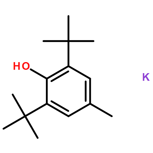 Phenol, 2,6-bis(1,1-dimethylethyl)-4-methyl-, potassium salt