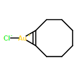 Gold, chloro[(1,2-η)-cyclooctene]-