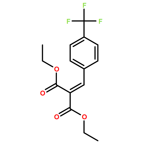 Propanedioic acid, 2-[[4-(trifluoromethyl)phenyl]methylene]-, 1,3-diethyl ester