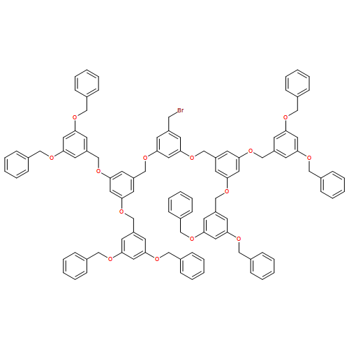 Benzene, 1,3-bis[[3,5-bis[[3,5-bis(phenylmethoxy)phenyl]methoxy]phenyl]methoxy]-5-(bromomethyl)-