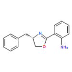 Benzenamine, 2-[(4S)-4,5-dihydro-4-(phenylmethyl)-2-oxazolyl]-