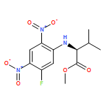 L-Valine, N-(5-fluoro-2,4-dinitrophenyl)-, methyl ester