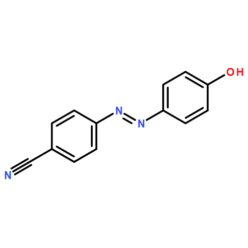 Benzonitrile, 4-[(1E)-2-(4-hydroxyphenyl)diazenyl]-