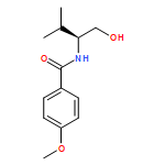 Benzamide, N-[1-(hydroxymethyl)-2-methylpropyl]-4-methoxy-, (S)-