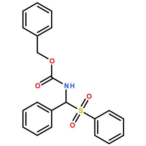 Carbamic acid, N-[phenyl(phenylsulfonyl)methyl]-, phenylmethyl ester