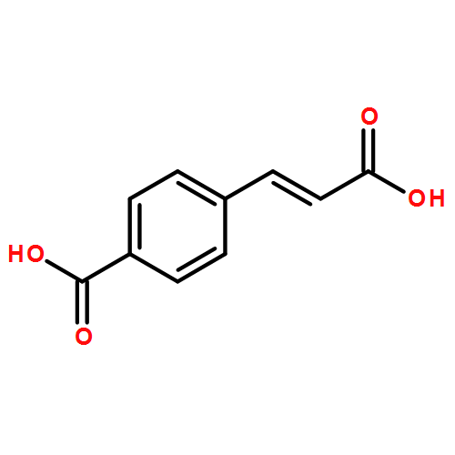 Benzoic acid, 4-[(1E)-2-carboxyethenyl]-