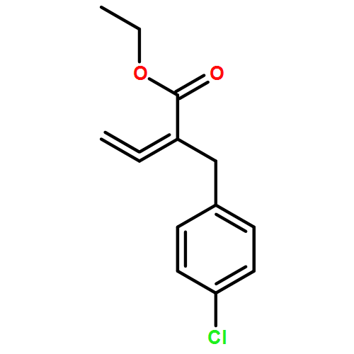 Benzenepropanoic acid, 4-chloro-α-ethenylidene-, ethyl ester