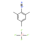 Benzenediazonium, 2,4,6-trimethyl-, tetrafluoroborate(1-) (1:1)
