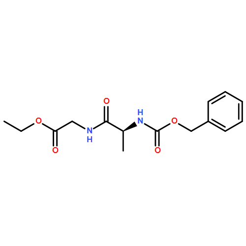 Glycine, N-[N-[(phenylmethoxy)carbonyl]-L-alanyl]-, ethyl ester