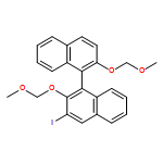1,1'-Binaphthalene, 3-iodo-2,2'-bis(methoxymethoxy)-, (1R)-
