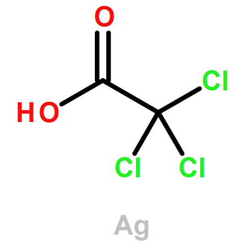 Acetic acid, 2,2,2-trichloro-, silver(1 ) salt (1:1)