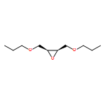 Oxirane, 2,3-bis(propoxymethyl)-, (2R,3S)-rel-