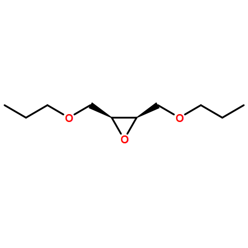 Oxirane, 2,3-bis(propoxymethyl)-, (2R,3S)-rel-