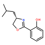 Phenol, 2-[(4S)-4,5-dihydro-4-(2-methylpropyl)-2-oxazolyl]-