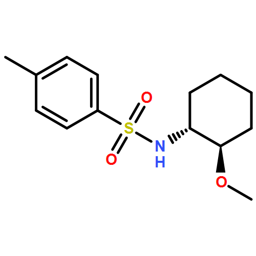 Benzenesulfonamide, N-[(1R,2R)-2-methoxycyclohexyl]-4-methyl-, rel-