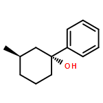 Cyclohexanol, 3-methyl-1-phenyl-, trans- (9CI)