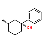 Cyclohexanol, 3-methyl-1-phenyl-, cis- (9CI)