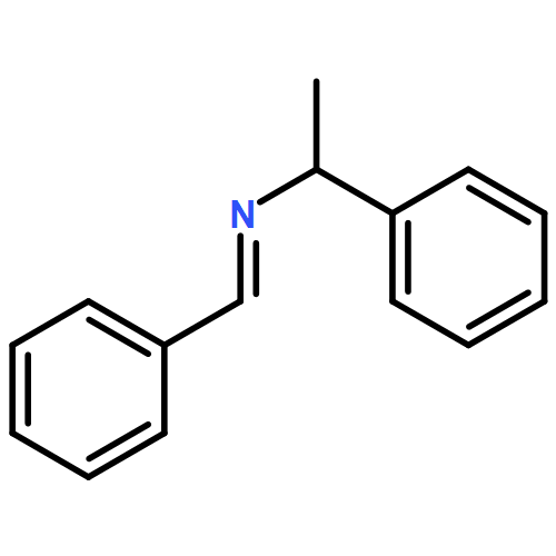Benzenemethanamine, α-methyl-N-(phenylmethylene)-