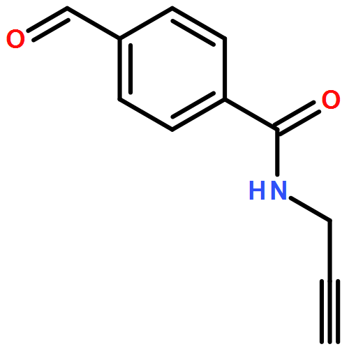 Benzamide, 4-formyl-N-2-propyn-1-yl-