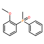 Phosphine oxide, (2-methoxyphenyl)methylphenyl-, (1R)-
