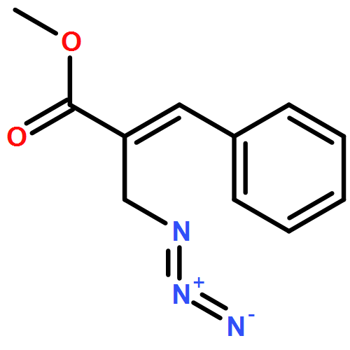 2-Propenoic acid, 2-(azidomethyl)-3-phenyl-, methyl ester, (2E)-