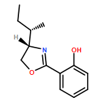 Phenol, 2-[(4S)-4,5-dihydro-4-[(1S)-1-methylpropyl]-2-oxazolyl]-