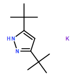 1H-Pyrazole, 3,5-bis(1,1-dimethylethyl)-, potassium salt