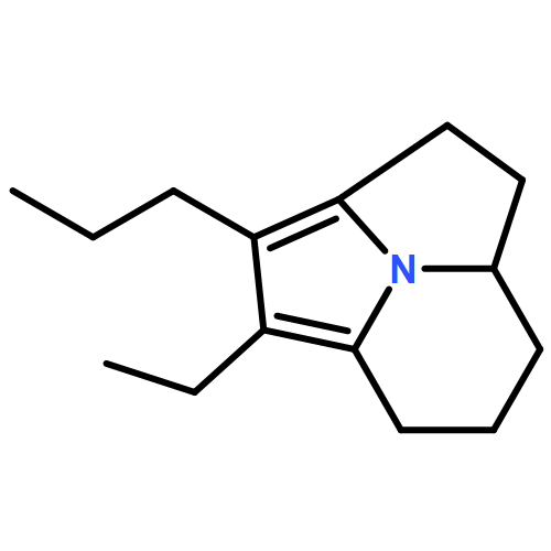 Pyrrolo[2,1,5-cd]indolizine, 1-ethyl-3,4,4a,5,6,7-hexahydro-2-propyl-, (4aR)-