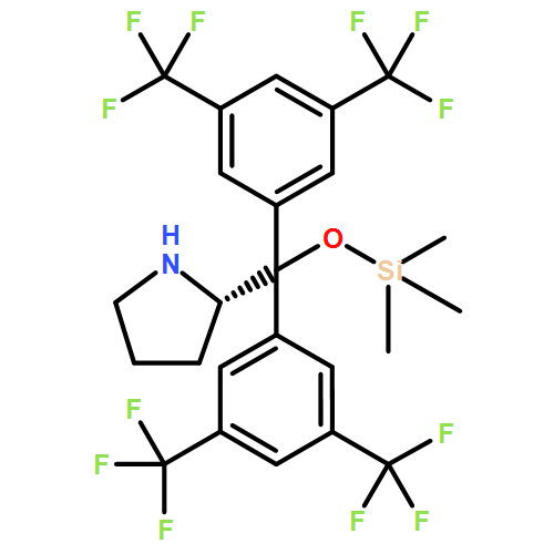 (S)-2-(Bis(3,5-bis(trifluoromethyl)phenyl)((trimethylsilyl)oxy)methyl)pyrrolidine
