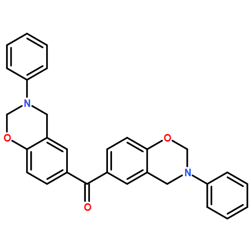 Methanone, bis(3,4-dihydro-3-phenyl-2H-1,3-benzoxazin-6-yl)-