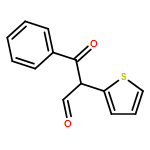 2-Thiopheneacetaldehyde, α-benzoyl-