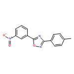 1,2,4-Oxadiazole, 3-(4-methylphenyl)-5-(3-nitrophenyl)-