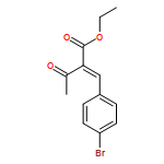 Butanoic acid, 2-[(4-bromophenyl)methylene]-3-oxo-, ethyl ester